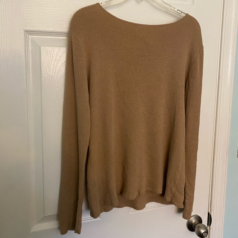 Tan sweater /shirt